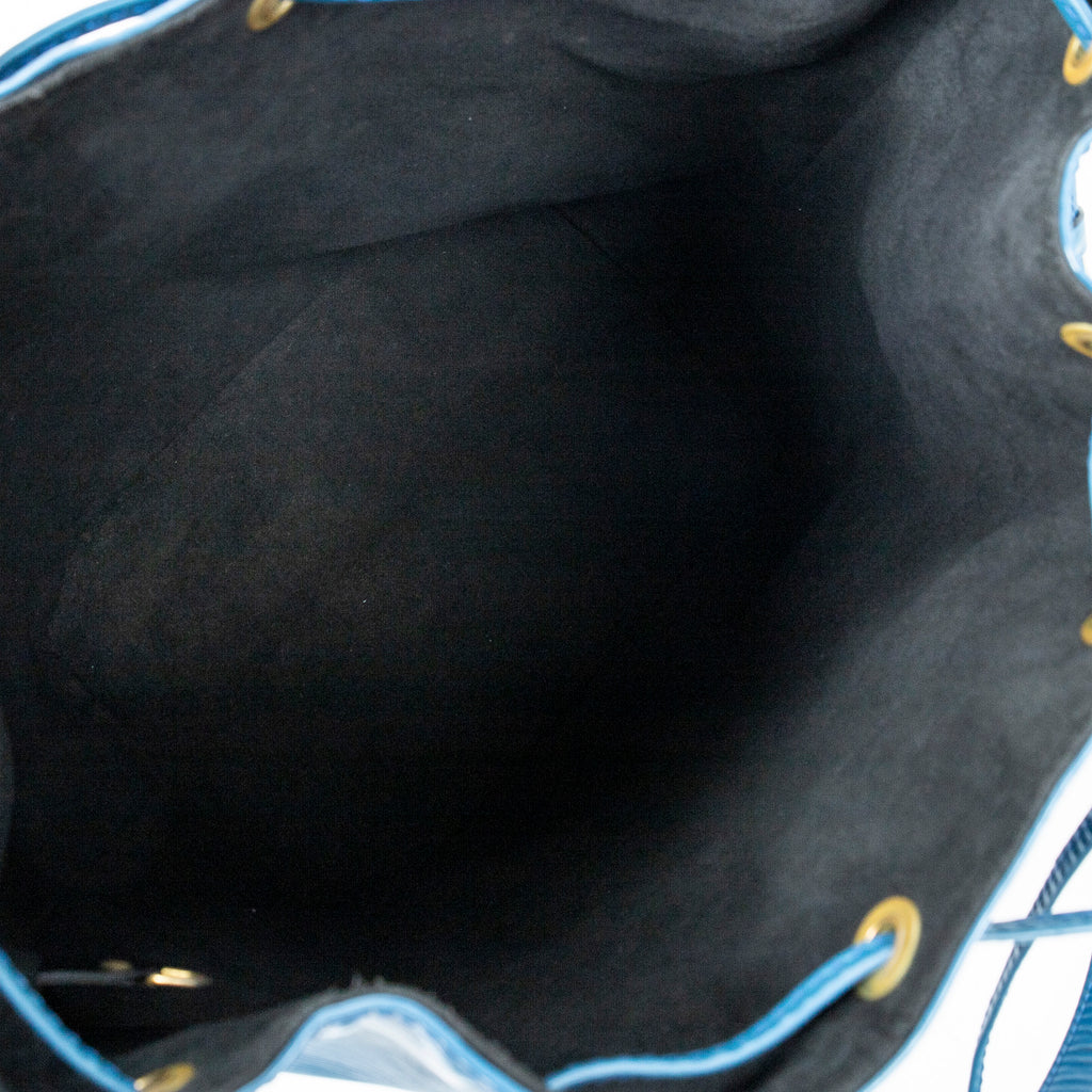 Shoulder Bag Noe GM Blue Epi
