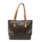 Shoulder Bag Cabas Piano Brown Monogram Canvas