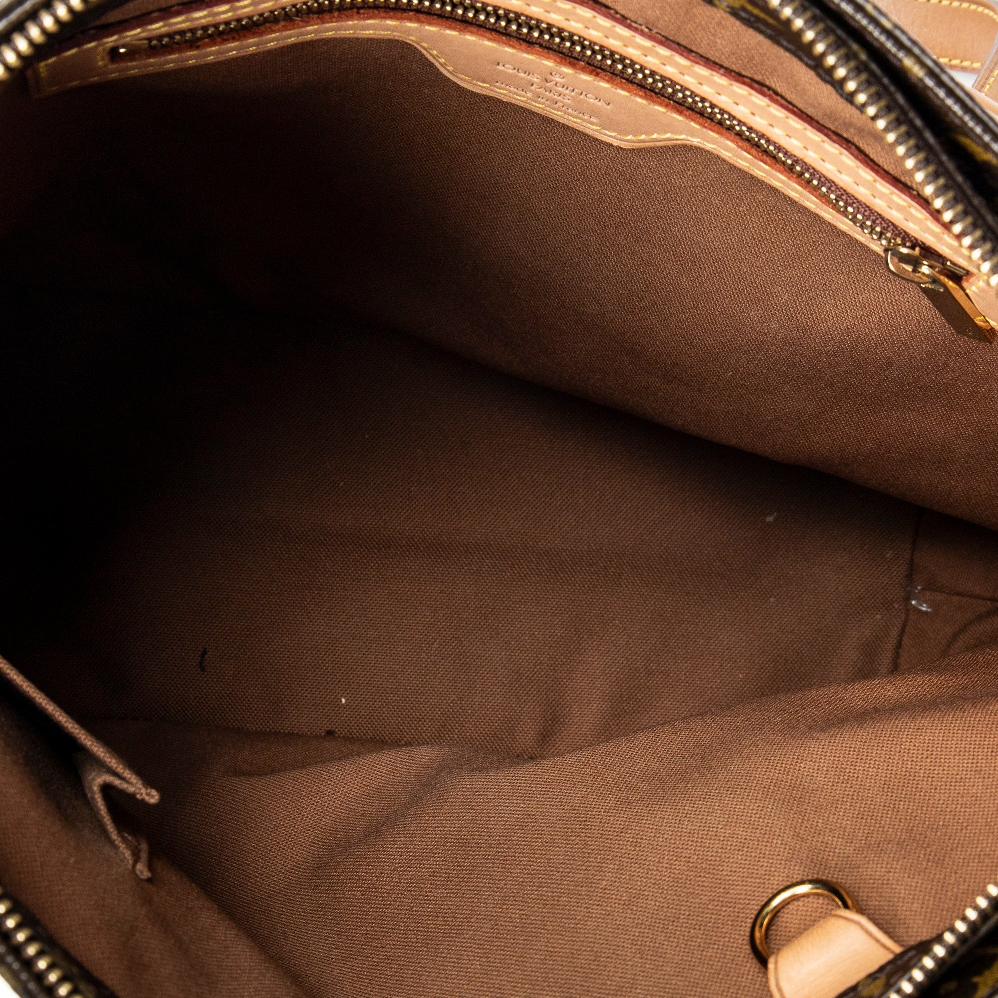 Shoulder Bag Cabas Piano Brown Monogram Canvas