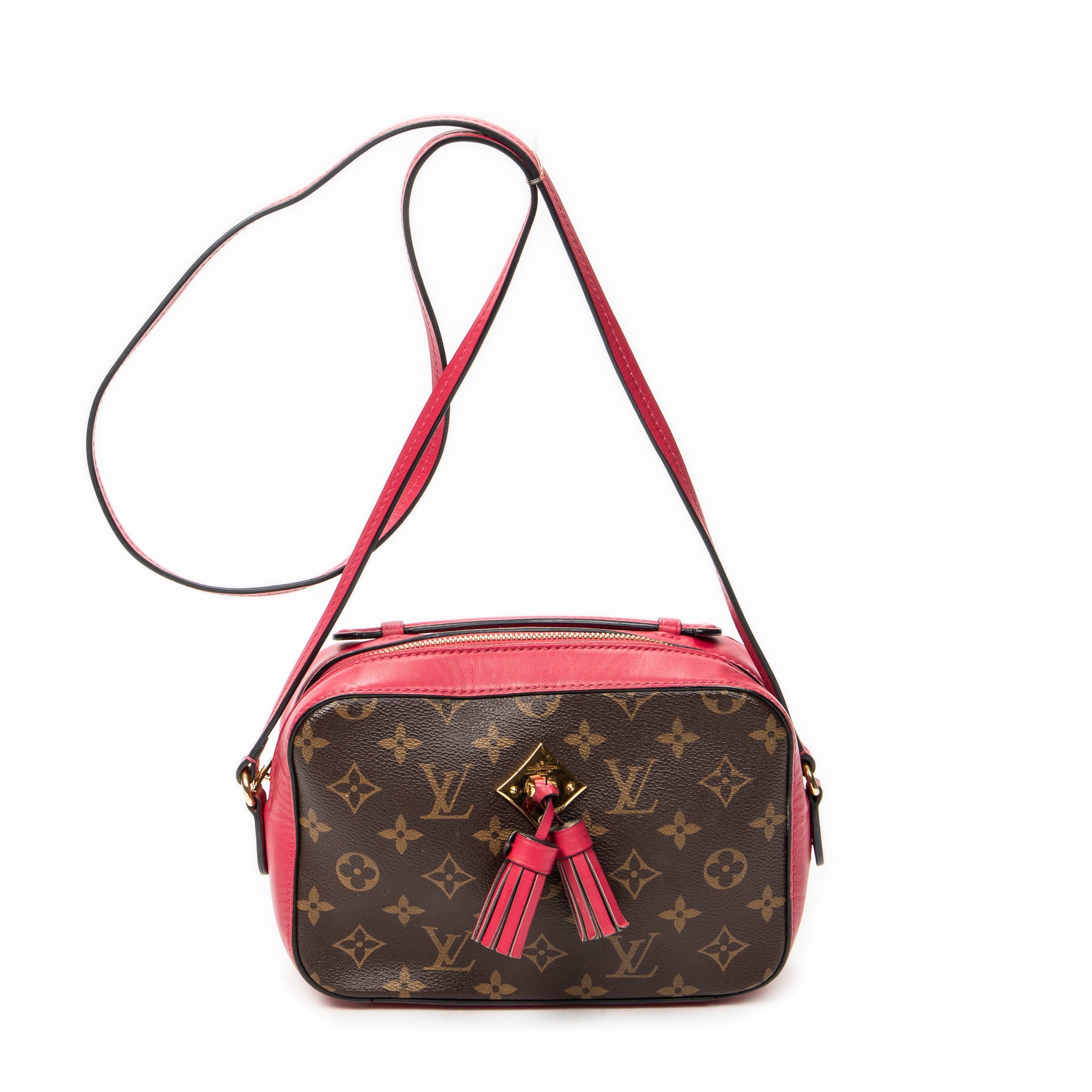 Shoulder Bag Saintonge Brown Monogram Canvas