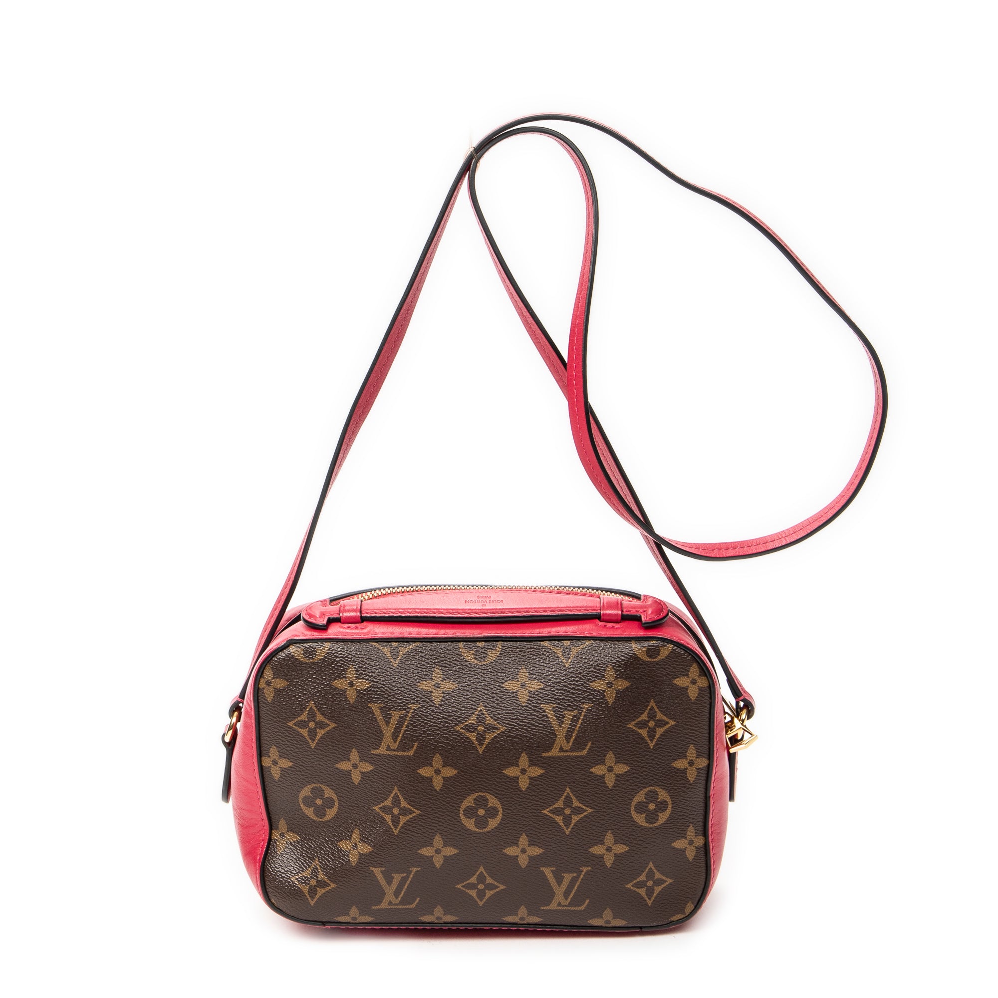 Shoulder Bag Saintonge Brown Monogram Canvas