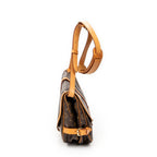 Shoulder Bag Saumur MM Brown Monogram Canvas