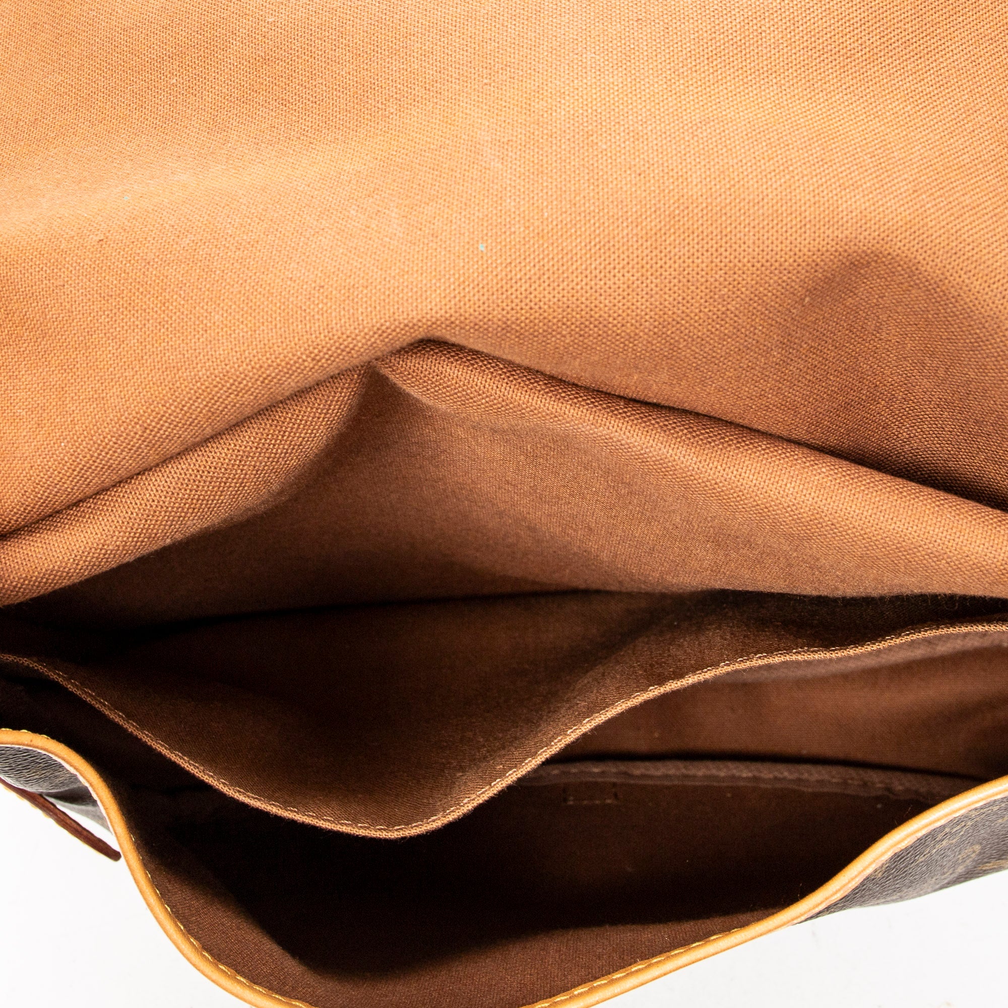 Shoulder Bag Saumur MM Brown Monogram Canvas