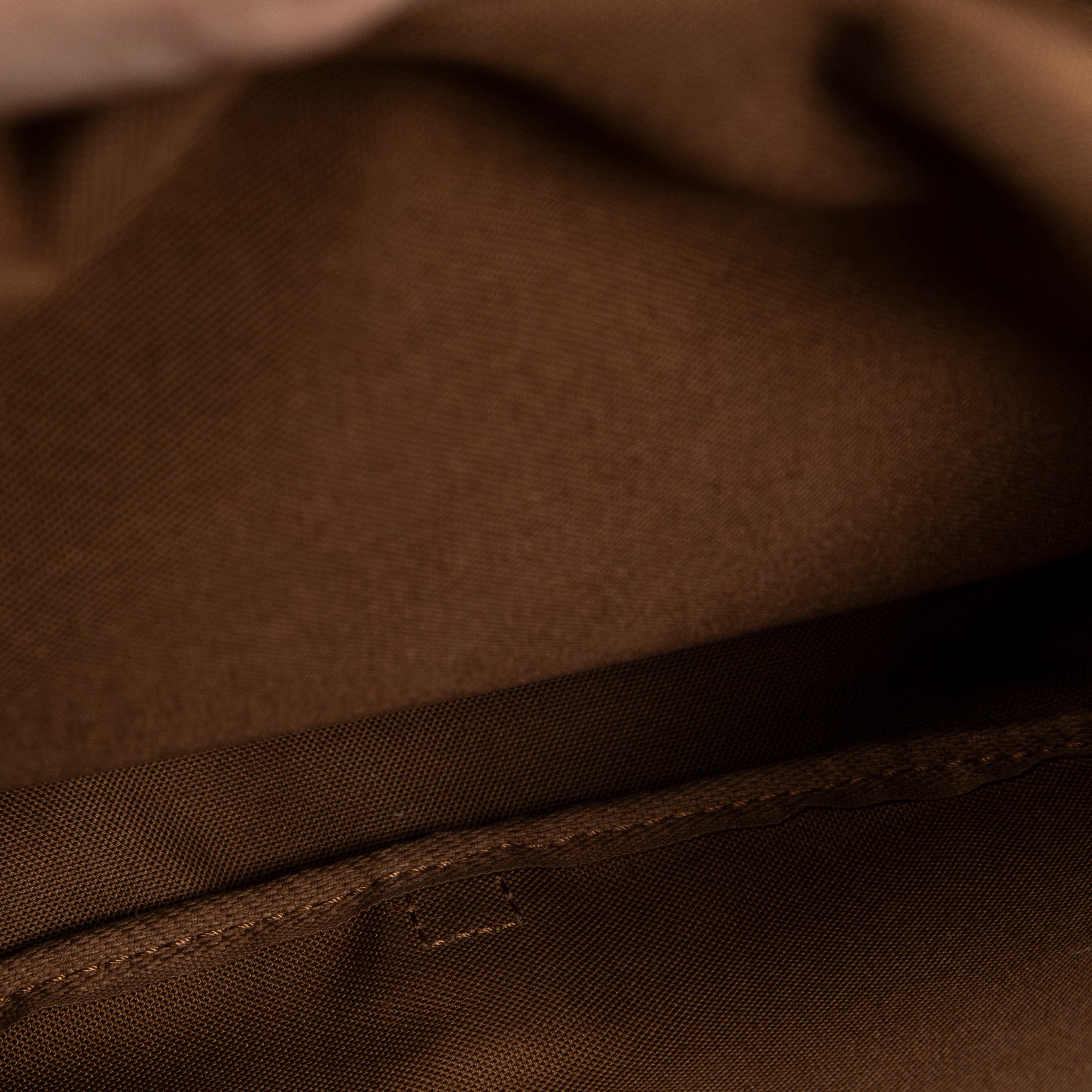Shoulder Bag Saumur MM Brown Monogram Canvas