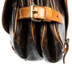 Shoulder Bag Saumur MM Brown Monogram Canvas