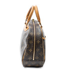 Handbag Trouville Brown Monogram Canvas
