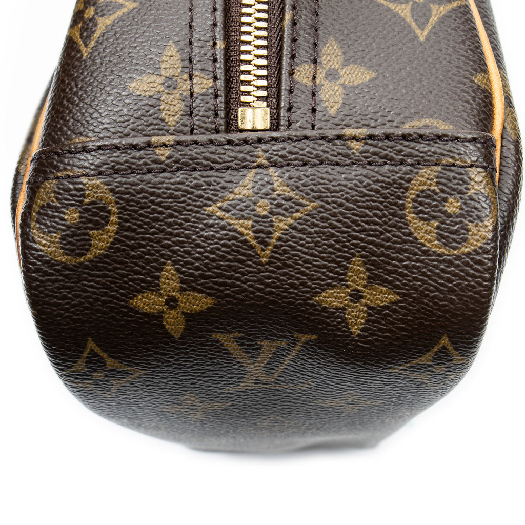 Handbag Trouville Brown Monogram Canvas
