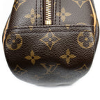 Handbag Trouville Brown Monogram Canvas