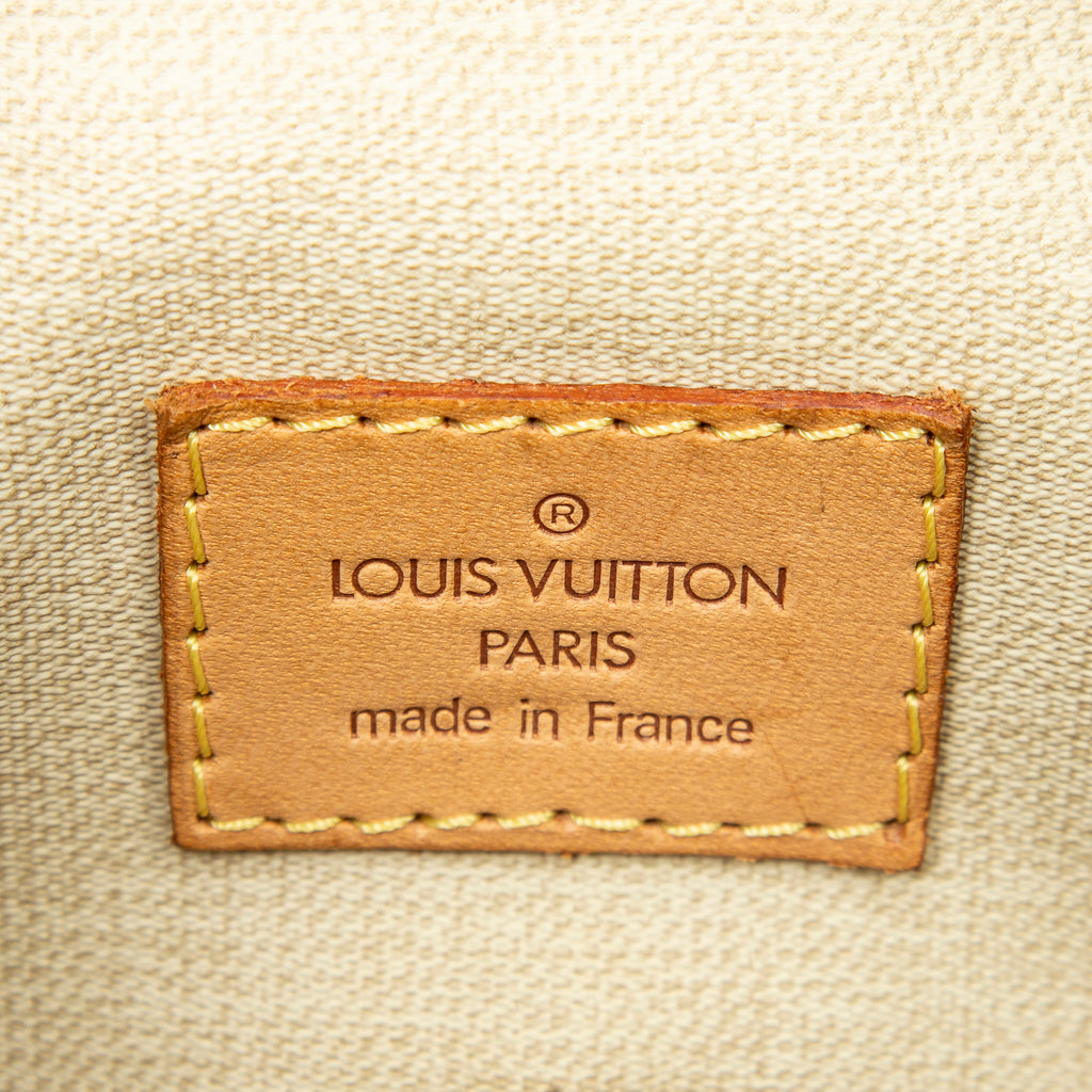 Handbag Trouville Brown Monogram Canvas