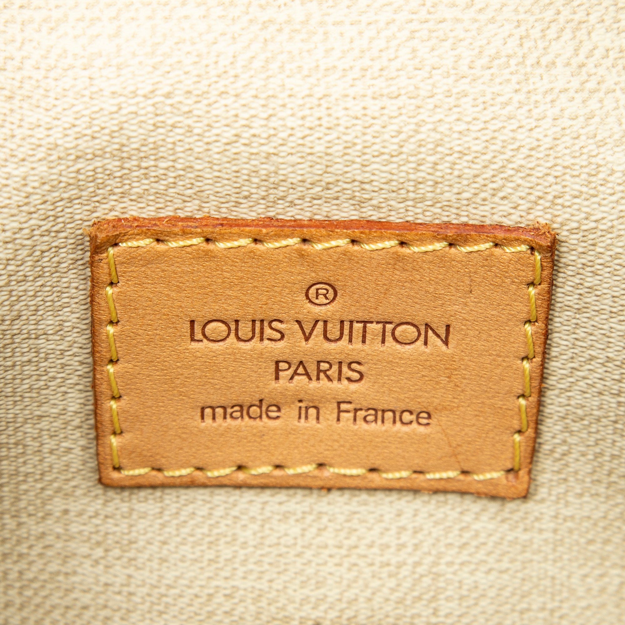Handbag Trouville Brown Monogram Canvas