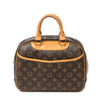 Handbag Trouville Brown Monogram Canvas