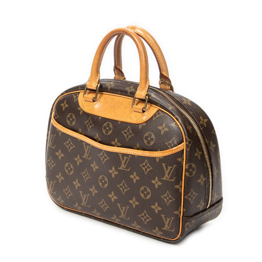 Handbag Trouville Brown Monogram Canvas