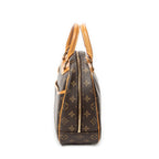 Handbag Trouville Brown Monogram Canvas