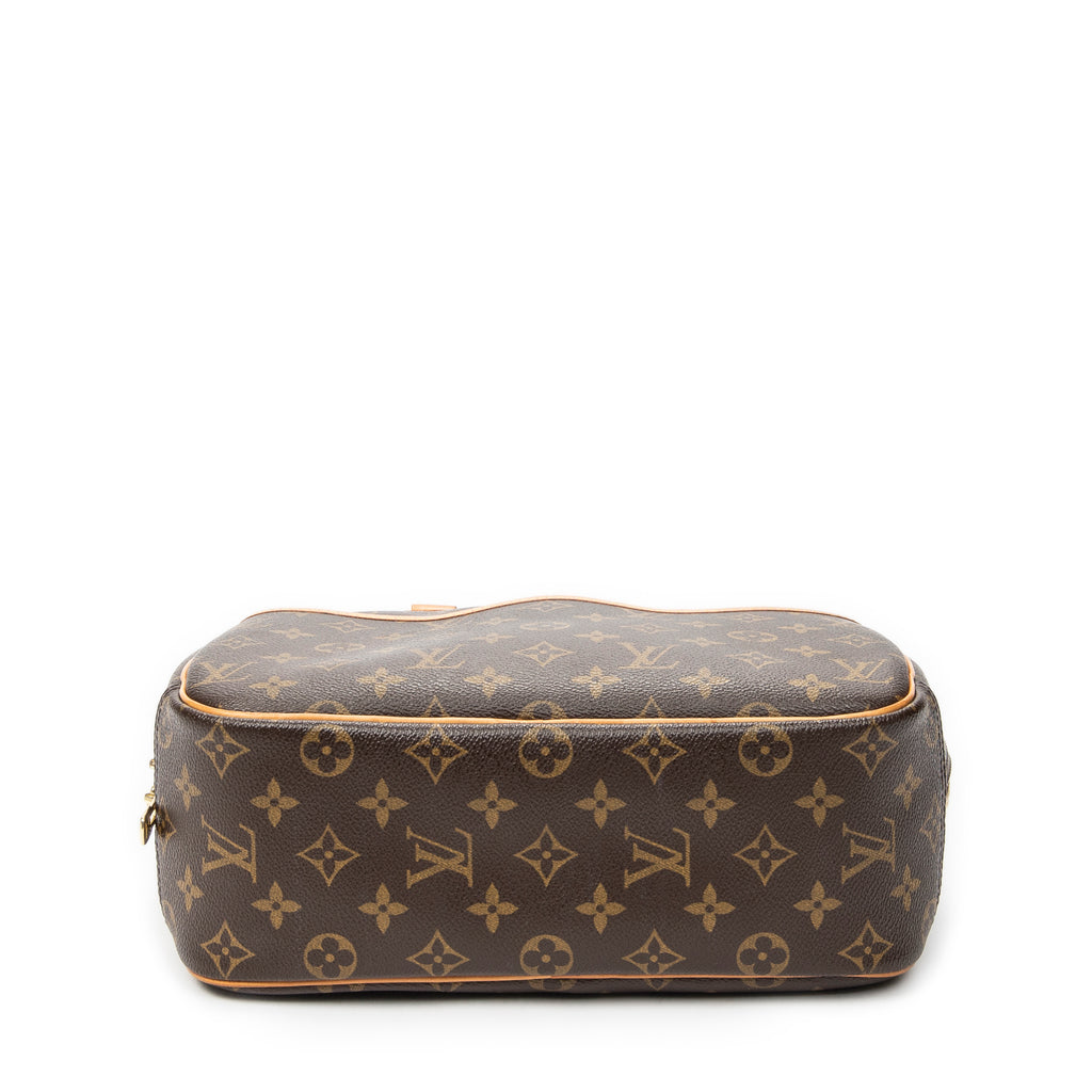 Handbag Trouville Brown Monogram Canvas