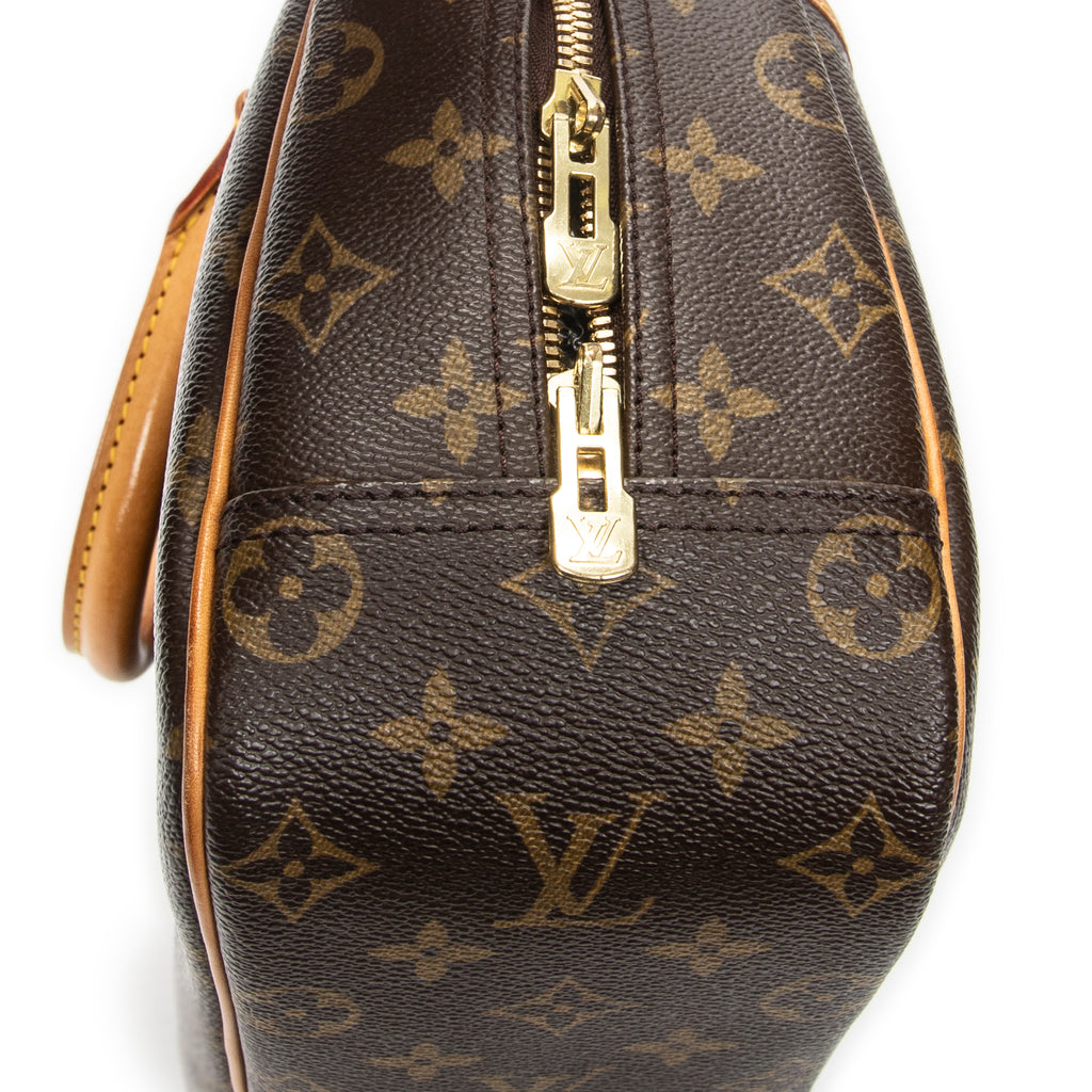 Handbag Trouville Brown Monogram Canvas