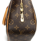 Handbag Trouville Brown Monogram Canvas