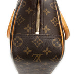 Handbag Trouville Brown Monogram Canvas