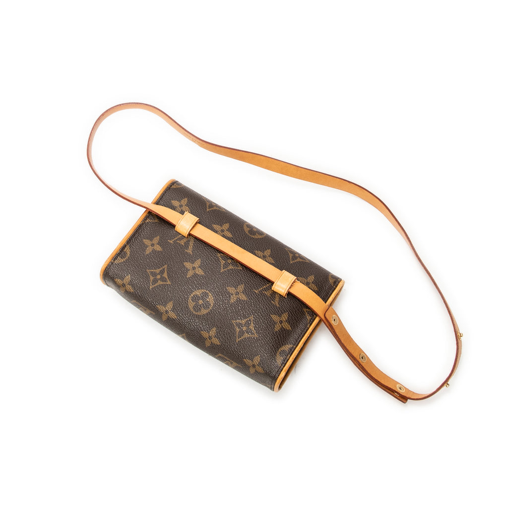 Waist Bag Florentine Brown Monogram Canvas