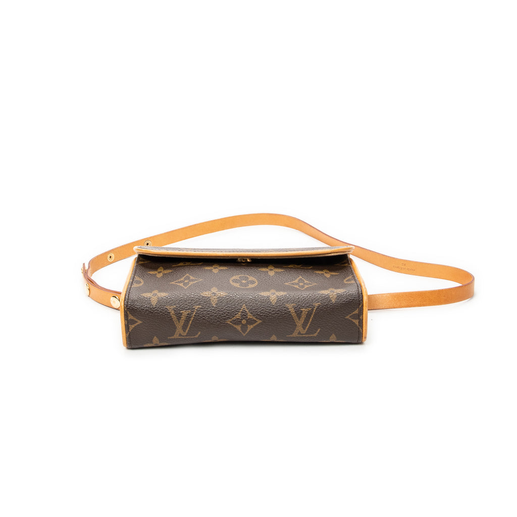 Waist Bag Florentine Brown Monogram Canvas