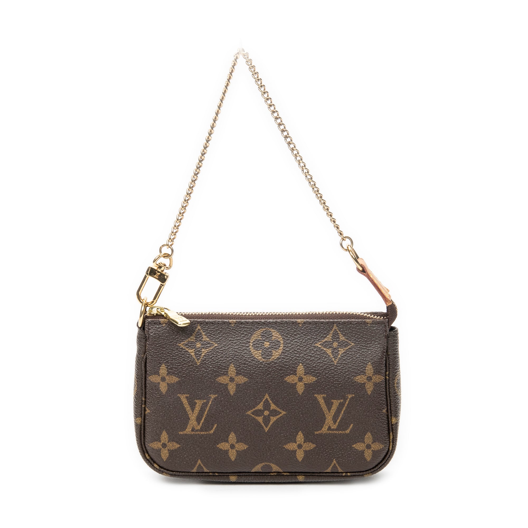 Pouch Mini Pochette Accessoires Brown Monogram Canvas