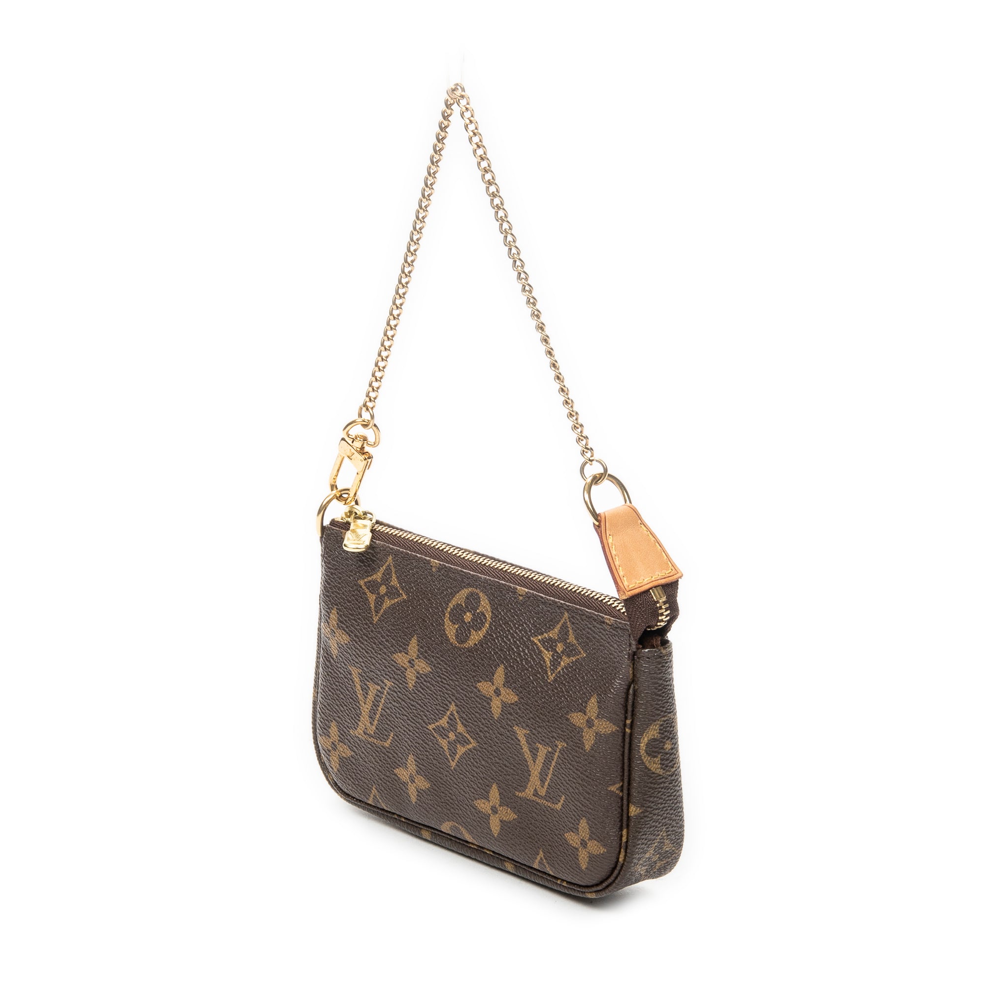Pouch Mini Pochette Accessoires Brown Monogram Canvas