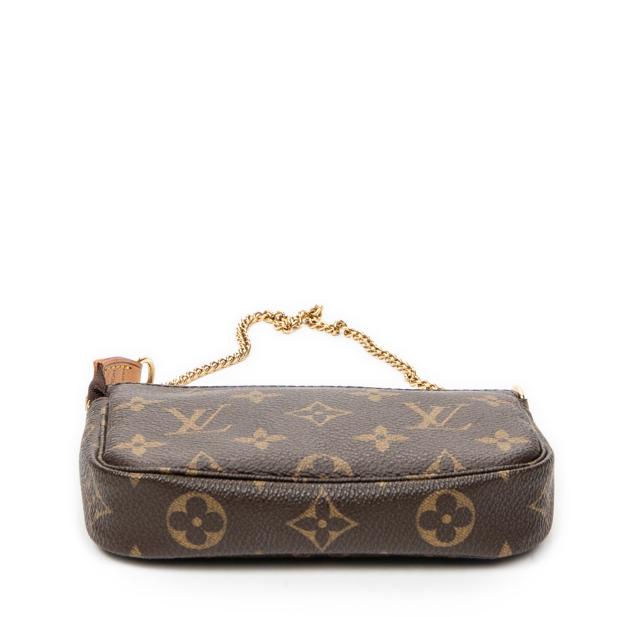 Pouch Mini Pochette Accessoires Brown Monogram Canvas