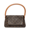 Shoulder Bag Mini Looping Brown Monogram Canvas