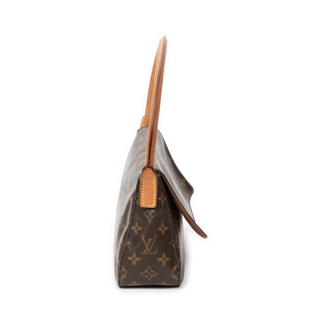 Shoulder Bag Mini Looping Brown Monogram Canvas