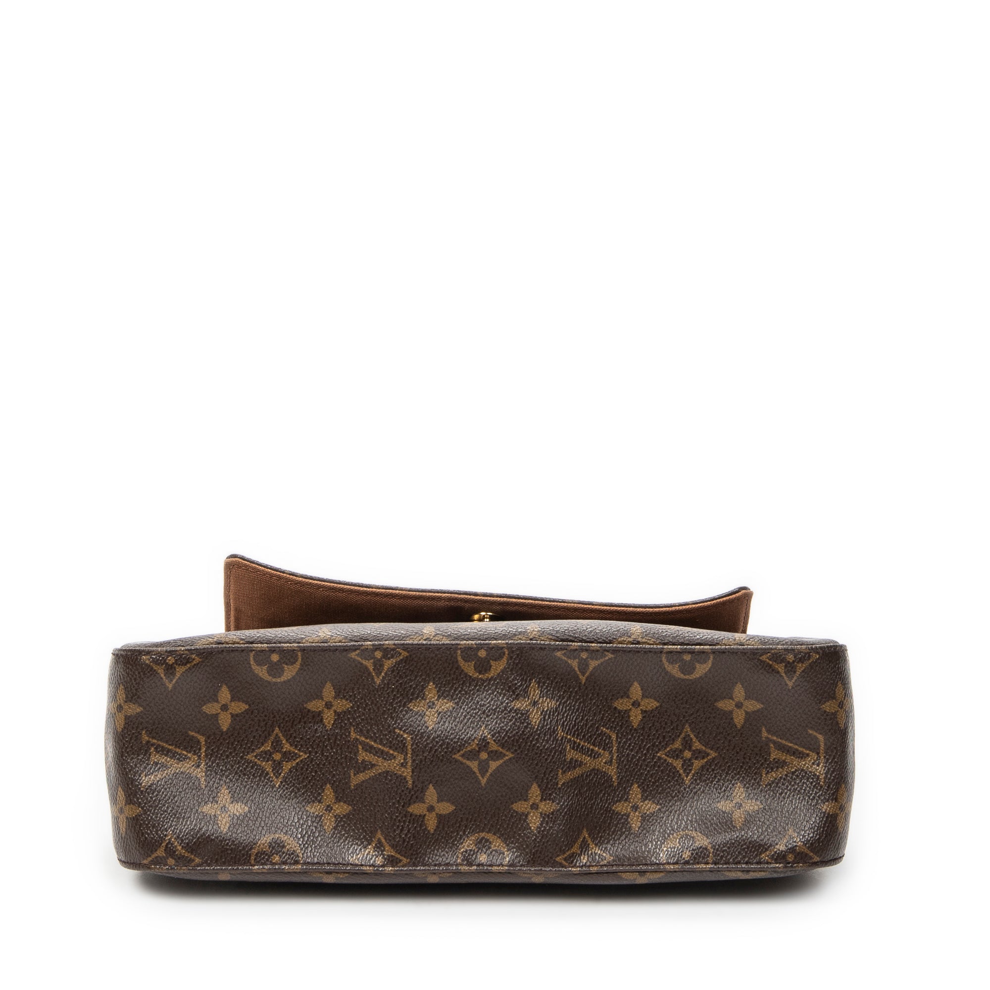 Shoulder Bag Mini Looping Brown Monogram Canvas