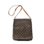 Shoulder Bag Musette Brown Monogram Canvas