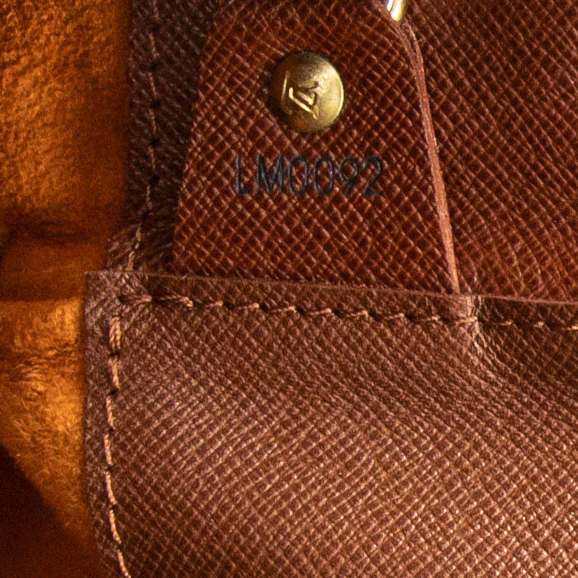 Sac Bandoulière Musette Toile Monogram Marron