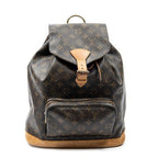 Backpack Montsouris GM Brown Monogram Canvas