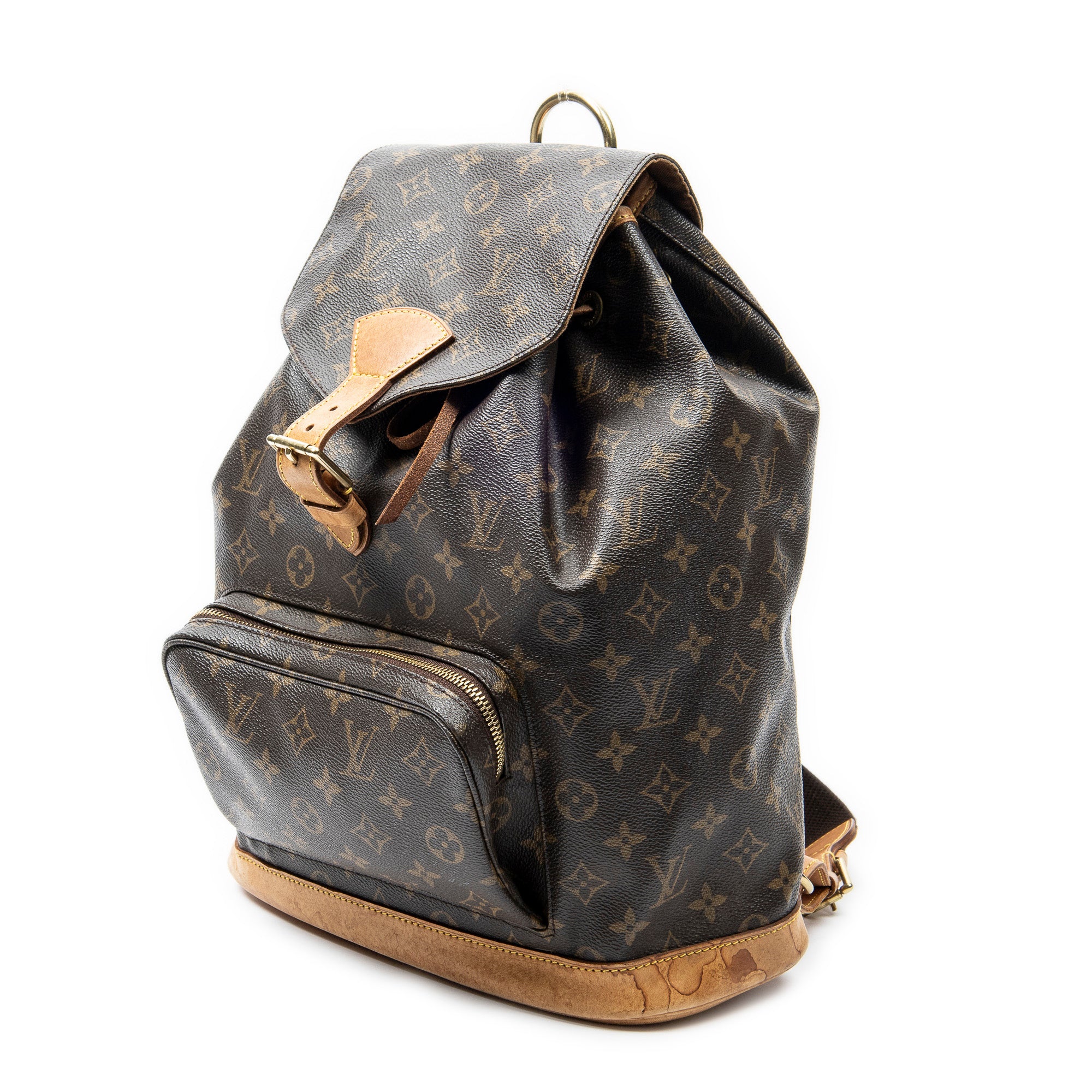 Backpack Montsouris GM Brown Monogram Canvas