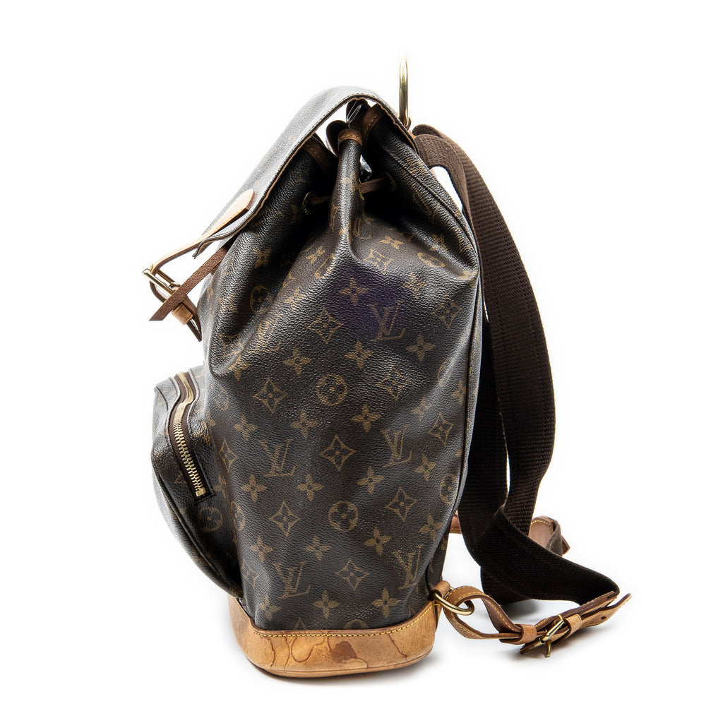 Backpack Montsouris GM Brown Monogram Canvas