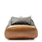 Backpack Montsouris GM Brown Monogram Canvas