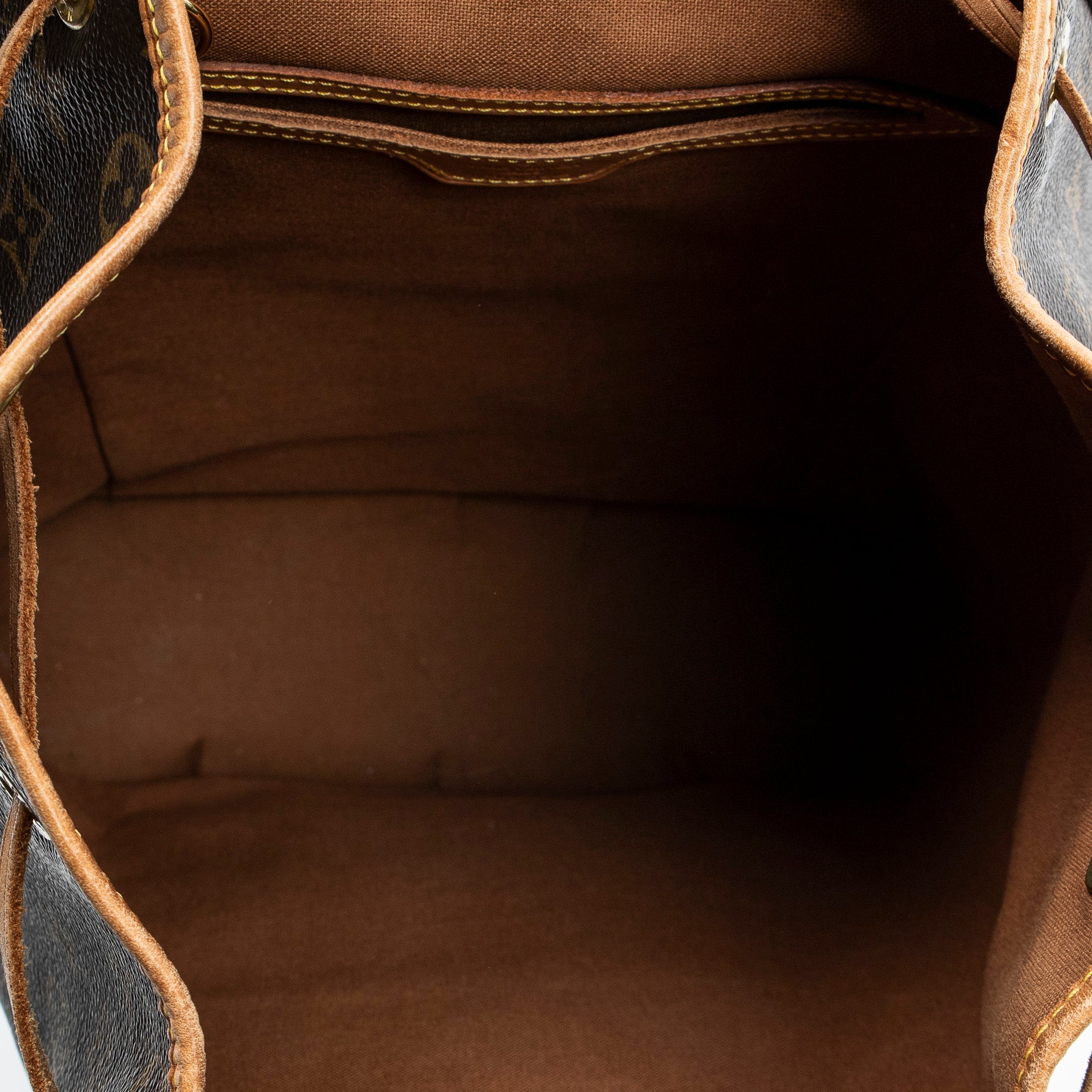 Backpack Montsouris GM Brown Monogram Canvas