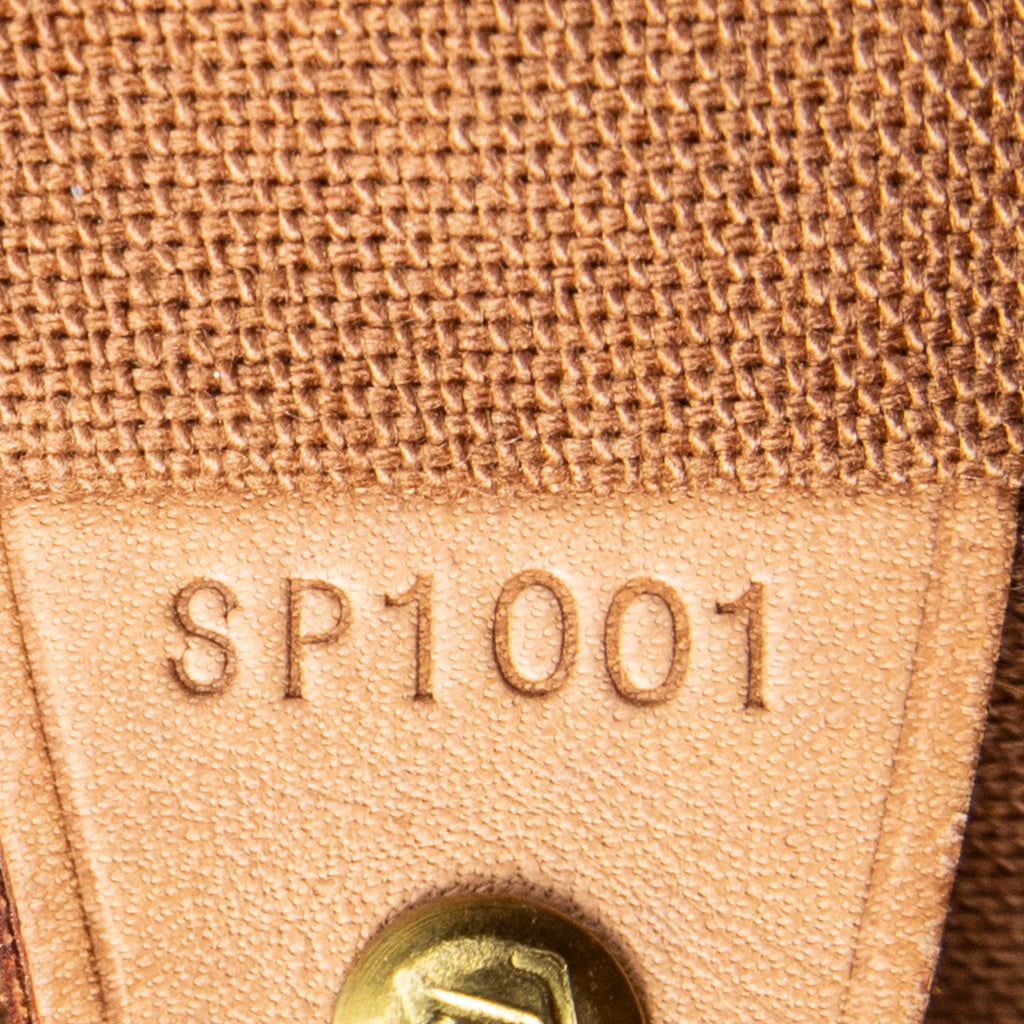 Backpack Montsouris GM Brown Monogram Canvas