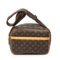 Shoulder Bag Reporter PM Brown Monogram Canvas