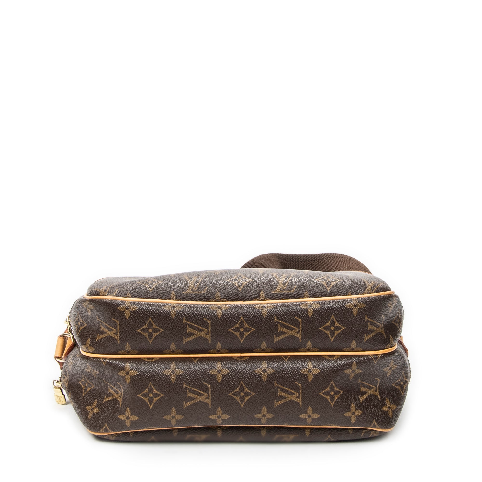 Shoulder Bag Reporter PM Brown Monogram Canvas
