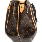 Shoulder Bag Reporter PM Brown Monogram Canvas