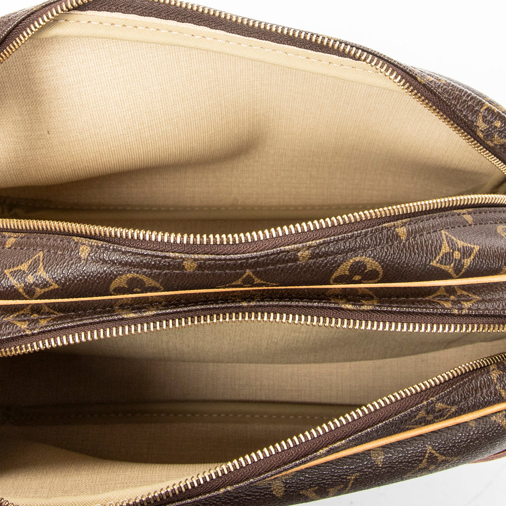Shoulder Bag Reporter PM Brown Monogram Canvas