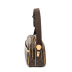 Shoulder Bag Reporter PM Brown Monogram Canvas