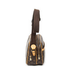 Shoulder Bag Reporter PM Brown Monogram Canvas