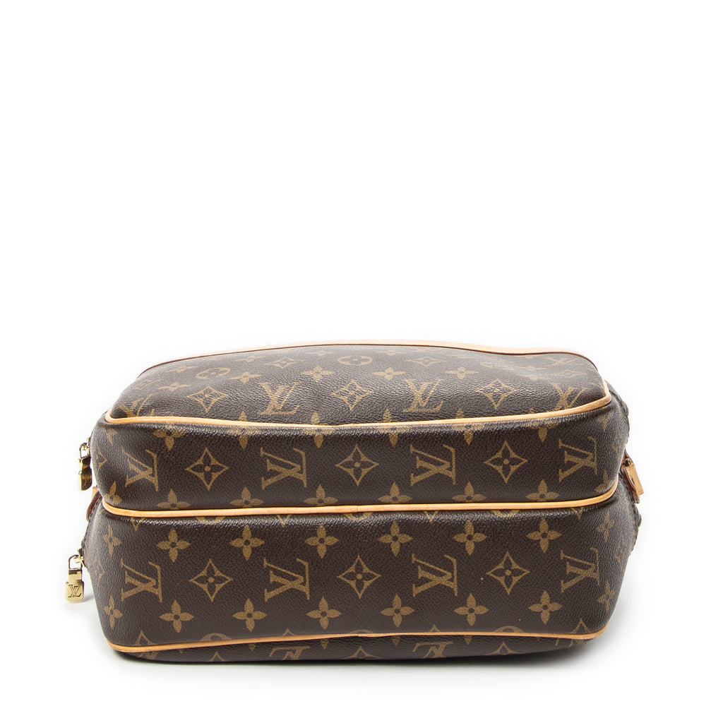 Shoulder Bag Reporter PM Brown Monogram Canvas