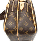 Shoulder Bag Reporter PM Brown Monogram Canvas