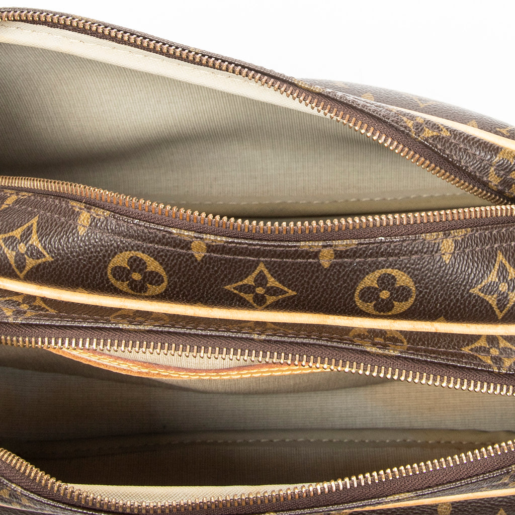 Shoulder Bag Reporter PM Brown Monogram Canvas