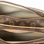 Shoulder Bag Reporter PM Brown Monogram Canvas
