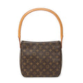 Sac à bandoulière Looping MM Toile Monogram Marron