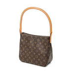 Shoulder Bag Looping MM Brown Monogram Canvas