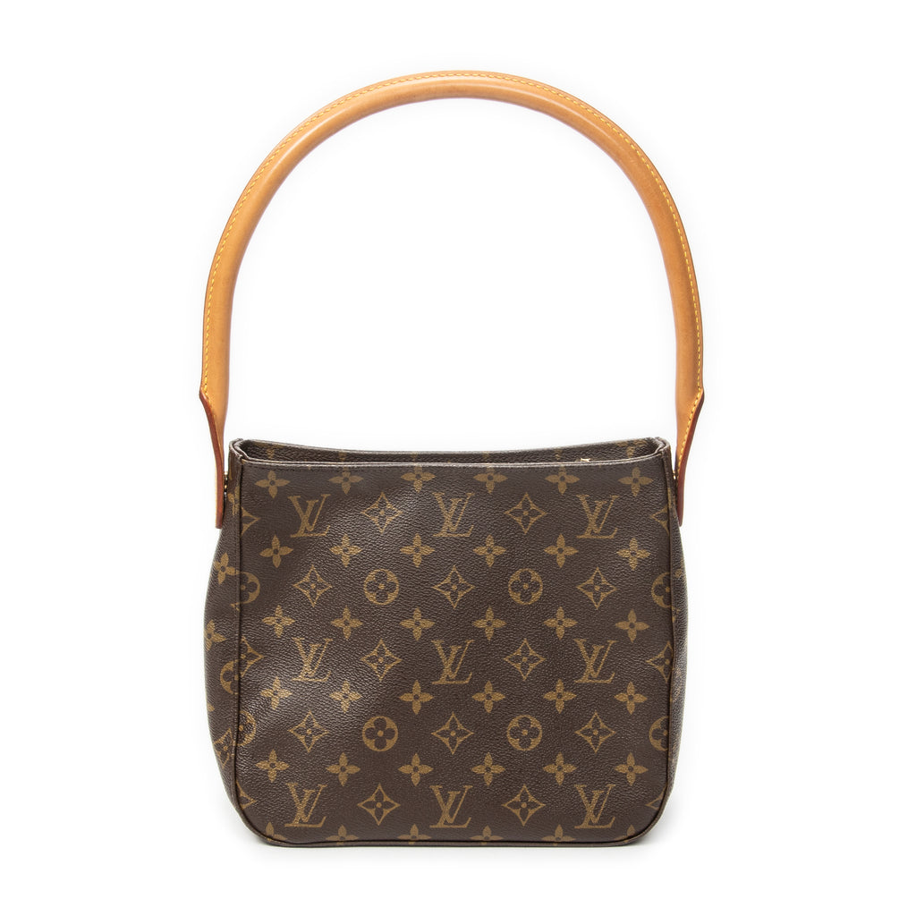 Shoulder Bag Looping MM Brown Monogram Canvas